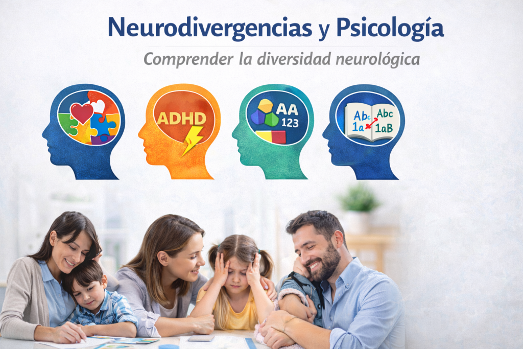 Neurodivergencias: enfoque psicológico en Vigo